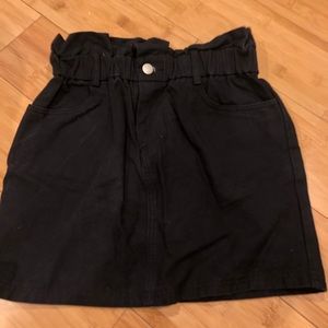 Black skirt